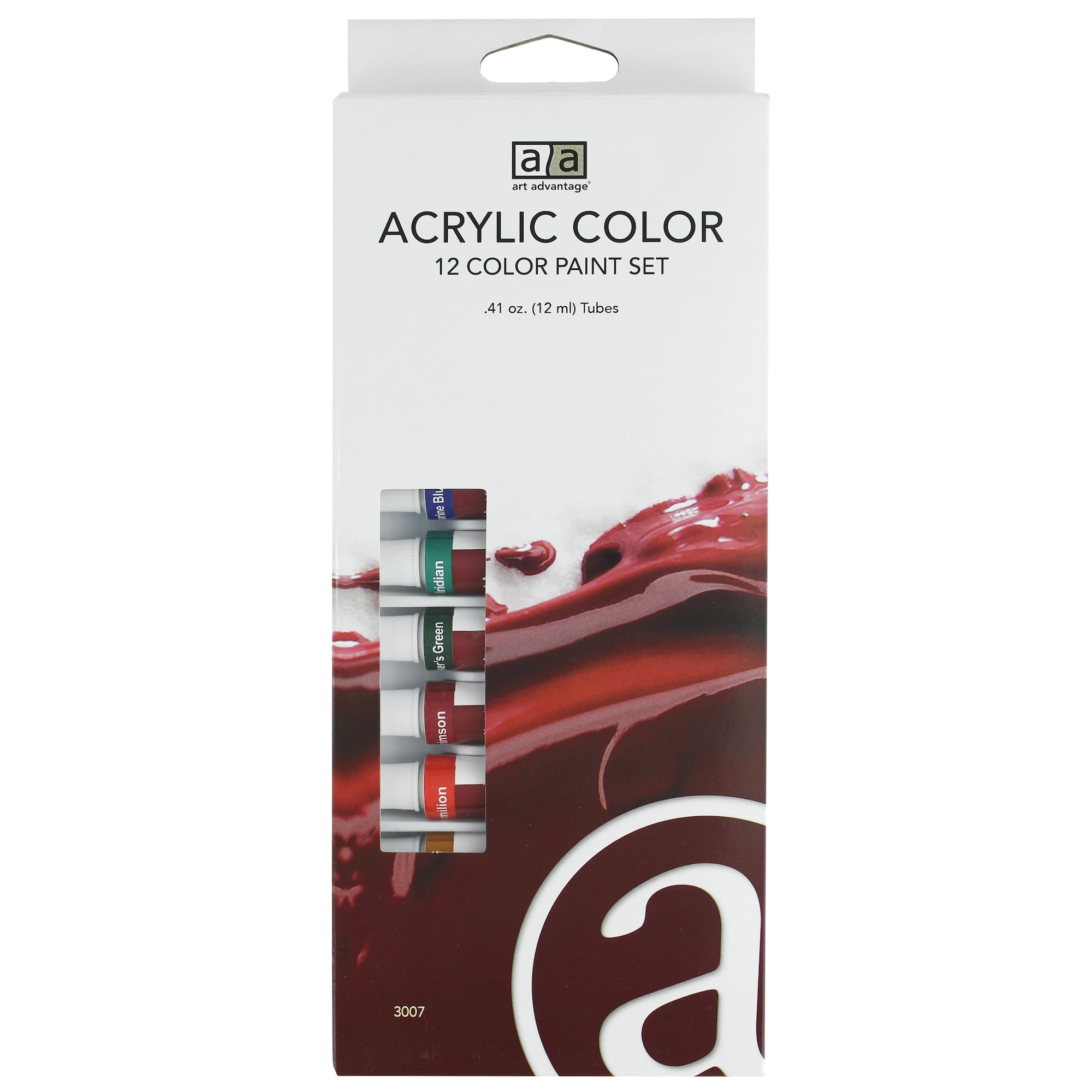 Art Advantage® 12-Color Acrylic Paint Set